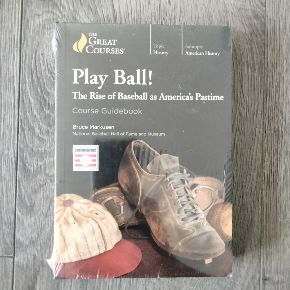 Play Ball! The Rise of Baseball as America's Pastime 4 DVD set + Book New Sealed